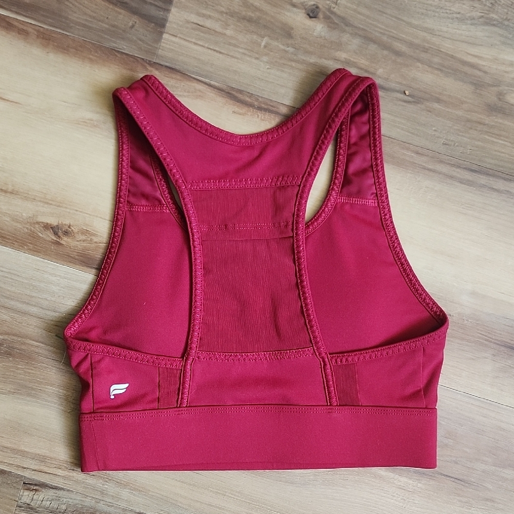 Women's Fabletics Red Sports Bra
